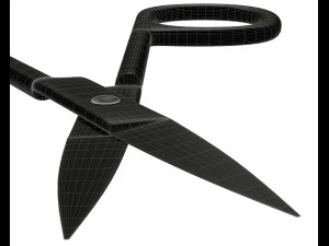 3d scissors opened 3D Model