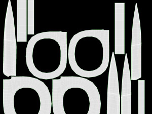3d scissors opened Modèle 3D
