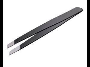 stainless steel slant tweezer Modelo 3D
