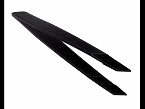 stainless steel slant tweezer Modello 3D