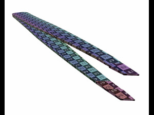 stainless steel slant tweezer Modello 3D