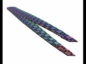 stainless steel slant tweezer 3D Model
