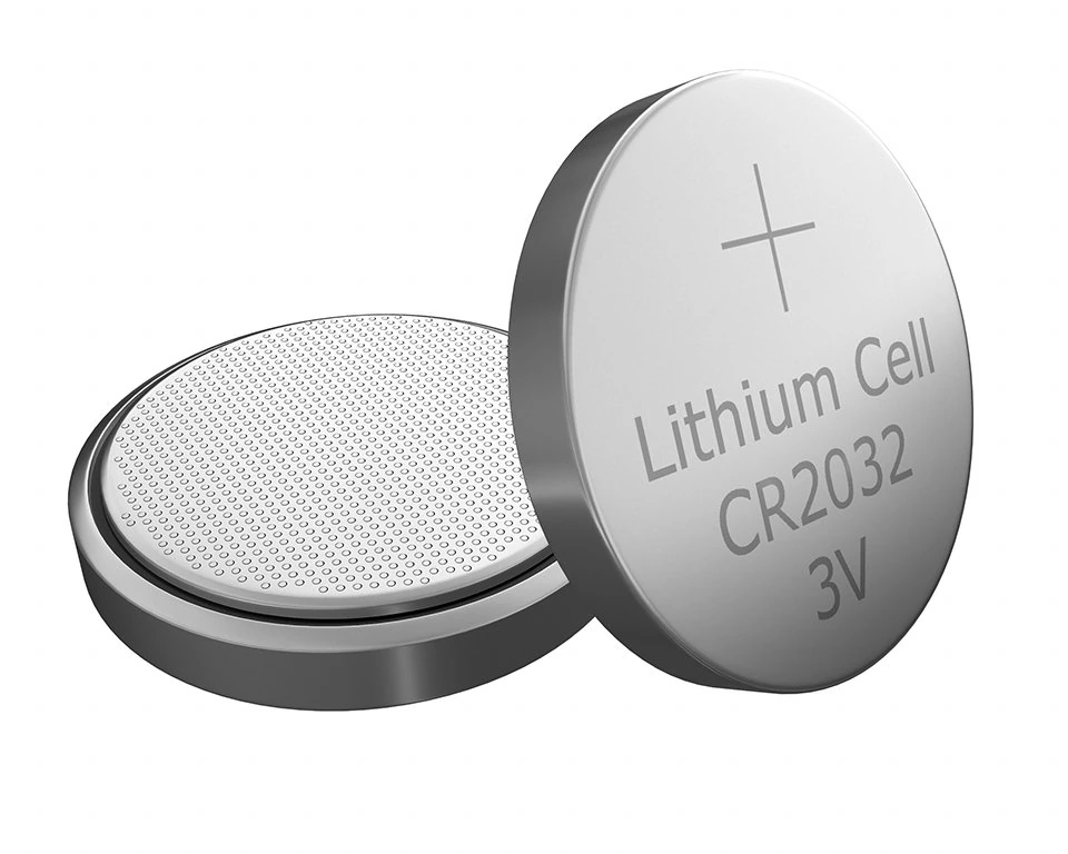 cr2032 lithium button battery 3v 3D Model .c4d .max .obj .3ds .fbx .stl .blend
