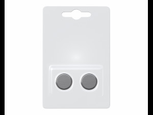 cr2032 lithium button battery 3v package Modèle 3D