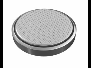 cr2032 lithium button battery 3v package Model 3D