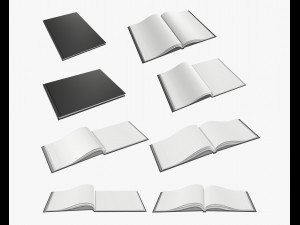 albums a4 a5 size pack Modelo 3D