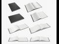 albums a4 a5 size pack Modèle 3D