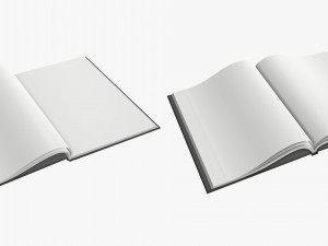 albums a4 a5 size pack 3D 模型