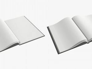 albums a4 a5 size pack 3D Model