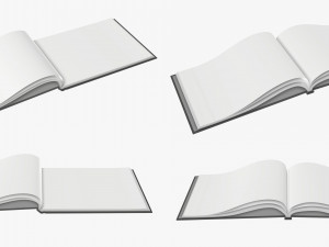 albums a4 a5 size pack 3D 模型