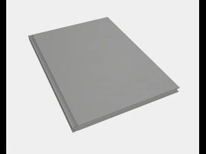 albums a4 a5 size pack 3D Model