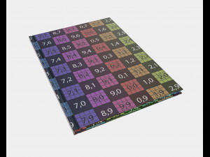 albums a4 a5 size pack 3D 模型