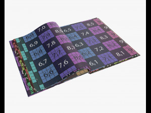 albums a4 a5 size pack 3D 模型