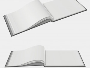 albums a4 a5 size pack 3D 模型