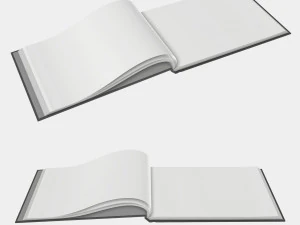 albums a4 a5 size pack 3D Model