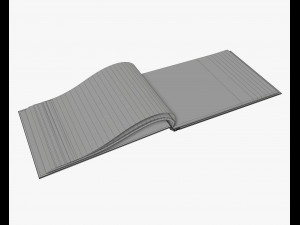 albums a4 a5 size pack 3D 模型