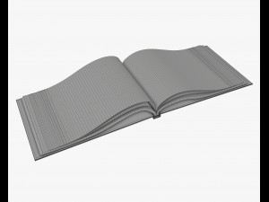 albums a4 a5 size pack 3D 模型