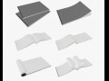 brochure a5 size pack Model 3D