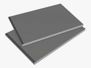brochure a5 size pack 3D 模型