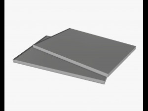 brochure a5 size pack 3D 模型