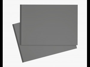 brochure a5 size pack 3D 模型
