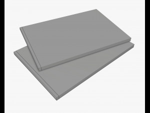 brochure a5 size pack 3D 模型