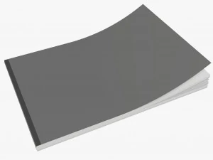 brochure a5 size pack 3D Model