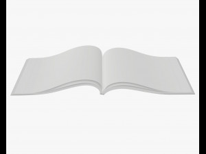 brochure a5 size pack 3D 模型