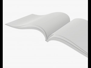 brochure a5 size pack 3D 模型