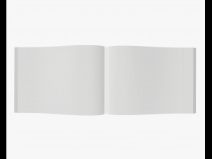 brochure a5 size pack 3D 模型