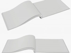 brochure a5 size pack 3D Model