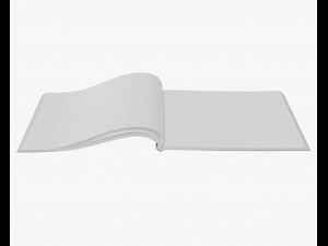 brochure a5 size pack 3D 模型