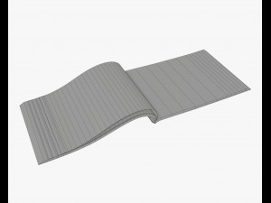 brochure a5 size pack 3D 模型