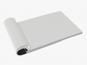brochure a5 size pack 3D 模型