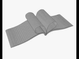 brochure a5 size pack 3D 模型