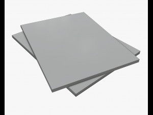 magazine a4 pack Modello 3D