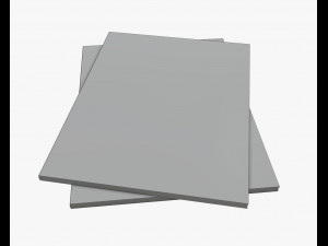 magazine a4 pack Modello 3D