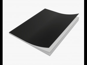 magazine a4 pack Modello 3D
