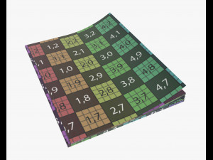 magazine a4 pack Modello 3D