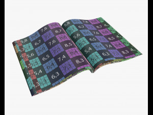 magazine a4 pack Modello 3D