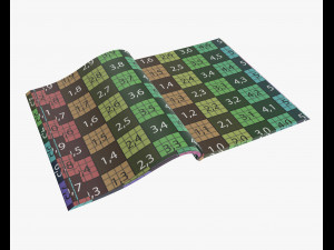 magazine a4 pack Modello 3D