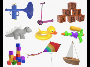 children toys 05 Modelo 3D