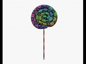 lollipops pack 3D Model