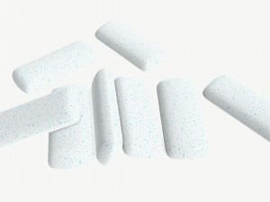 chewing gums with wraps pack 3D-Modell