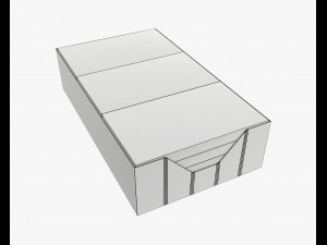 chewing gums with wraps pack 3D-Modell