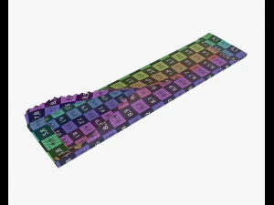 chewing gums with wraps pack 3D Model