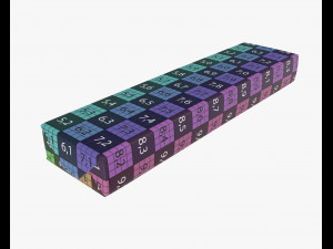 chewing gums with wraps pack 3D-Modell