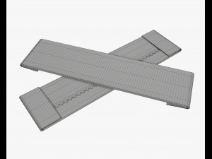 chewing gums with wraps pack 3D-Modell