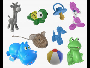 children toys 03 3D Model