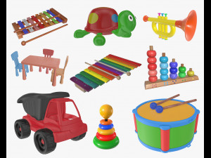 children toys 04 Modelo 3D